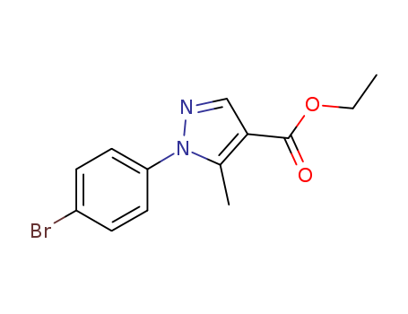 ETHYL 1-(4-BROMOPHENYL)-5-METHYL-1H-PYRAZOLE-4-CARBOXYLATE(187998-45-4)