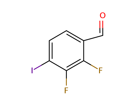 2,3-Difluoro-4-iodobenzaldehyde cas no. 885590-99-8 98%