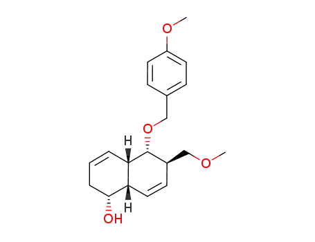 (1S,4aR,5R,6S,8aR)-5-((4-methoxybenzyl)oxy)-6-(methoxymethyl)-1,2,4a,5,6,8a-hexahydronaphthalen-1-ol