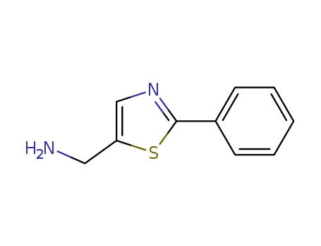 (2-Phenyl-thiazol-5-yl)methylamine cas no. 298705-56-3 98%