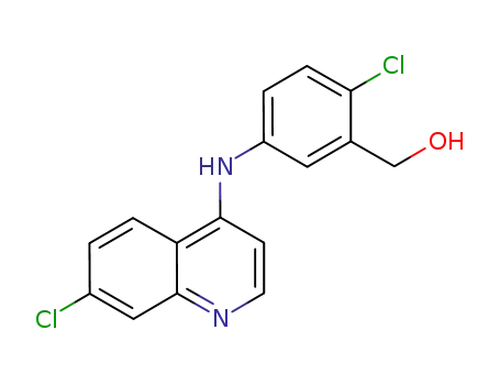 (5-(7-chloroquinolin-4-ylamino)-2-chlorophenyl)methanol