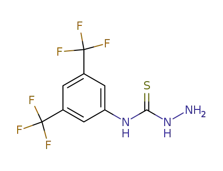 Molecular Structure of 38901-31-4 (4-[3,5-BIS(TRIFLUOROMETHYL)PHENYL]-3-THIOSEMICARBAZIDE)