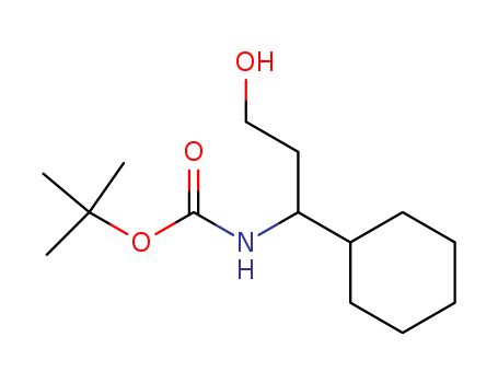 TERT-BUTYL CYCLOHEXYL(3-HYDROXYPROPYL)CARBAMATE