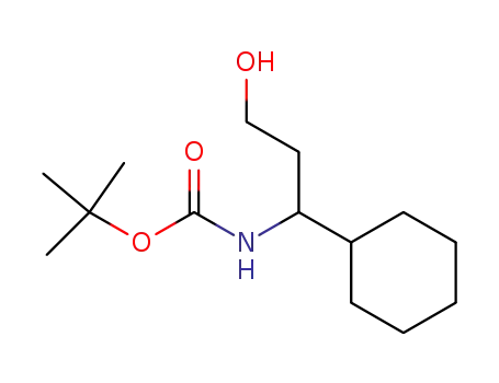 TERT-BUTYL CYCLOHEXYL(3-HYDROXYPROPYL)CARBAMATE