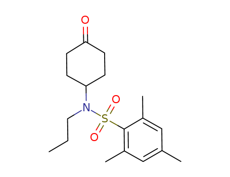 2,4,6-TriMethyl-N-(4-oxocyclohexyl)-N-propyl-benzenesulfonaMide