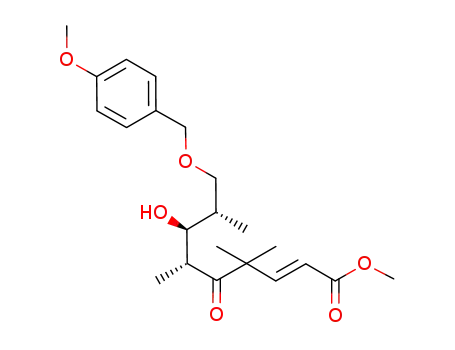 methyl (6R,7S,8S,E)-7-hydroxy-9-(4-methoxybenzyloxy)-4,4,6,8-tetramethyl-5-oxonon-2-enoate