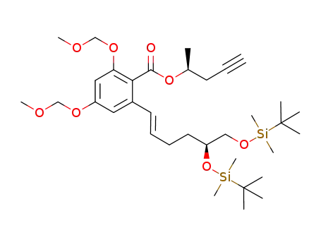 C<sub>34</sub>H<sub>58</sub>O<sub>8</sub>Si<sub>2</sub>