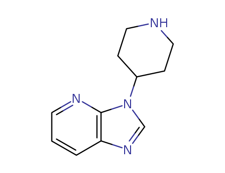 3H-Imidazo[4,5-b]pyridine, 3-(4-piperidinyl)-