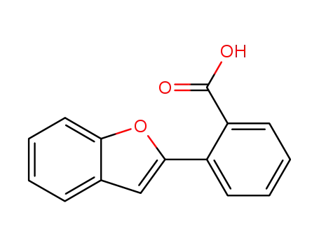 Molecular Structure of 121668-46-0 (2-(benzofuran-2-yl)benzoic acid)