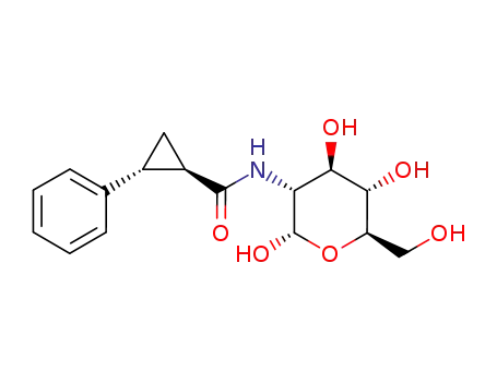 N-((1R,2R)-2-phenylcyclopropylcarbonyl)-α-D-glucosamine