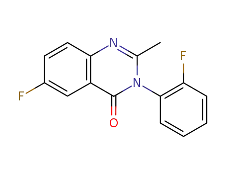 6-fluoro-3-(2-fluorophenyl)-2-methylquinazolin-4(3H)-one