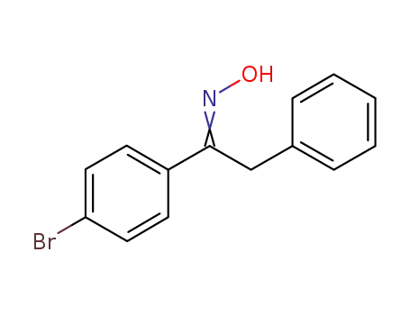 Ethanone, 1-(4-bromophenyl)-2-phenyl-, oxime