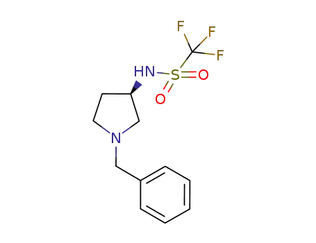 (R)-N-(1-benzyl-pyrrolidin-3-yl)trifluoromethanesulfonamide