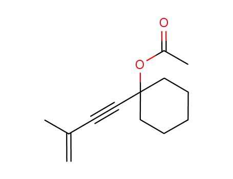 1-(3-methylbut-3-en-1-ynyl)cyclohex-1-yl acetate
