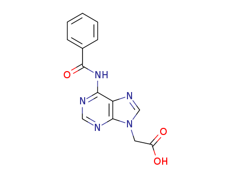 6-Benzoylamino-9H-purine-9-aceticacid