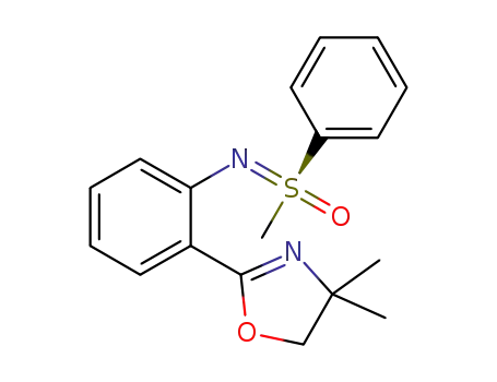(S)-N-[2-[(4,4-dimethyl)-4,5-dihydro-2-oxazolyl]phenyl]-S-methyl-S-phenylsulfoximine