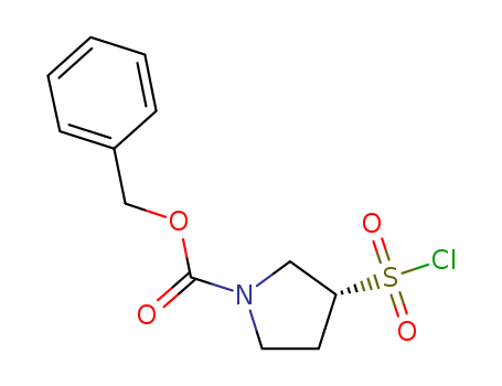 benzyl (R)-3-(chlorosulfonyl)pyrrolidine-1-carboxylate
