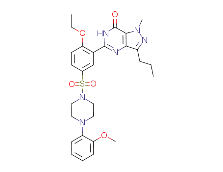 Molecular Structure of 1007310-58-8 (C<sub>28</sub>H<sub>34</sub>N<sub>6</sub>O<sub>5</sub>S)