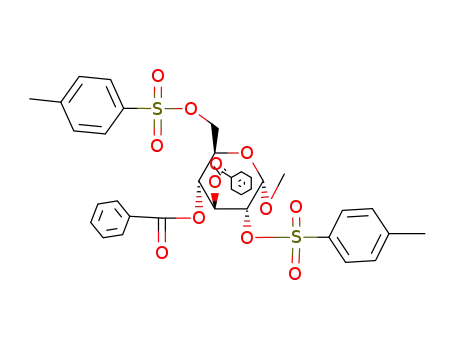 .alpha.-D-글루코피라노사이드, 메틸, 3,4-디벤조에이트 2,6-비스(4-메틸벤젠설포네이트)