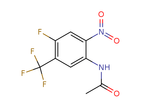 N-(4-FLUORO-2-NITRO-5-TRIFLUOROMETHYLPHENYL)-ACETAMIDE