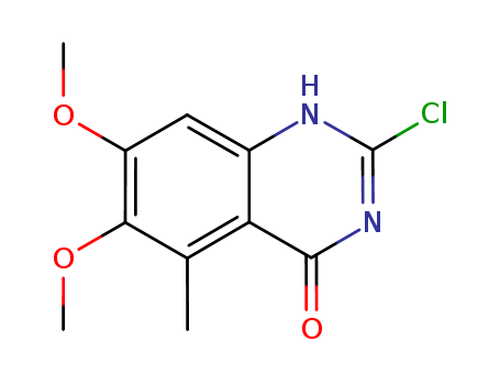 4(3H)-Quinazolinone, 2-chloro-6,7-dimethoxy-5-methyl-  Cas imethoxy-5-methyl.827605-45-8 98%