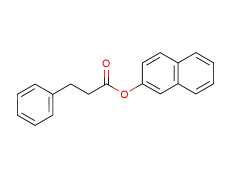 Molecular Structure of 94305-35-8 (naphthalen-2-yl 3-phenylpropanoate)