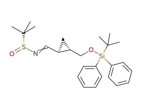 (1S,2S)-2-[(tert-butyldiphenylsiloxy)methyl]-1-[((R)-tert-butylsulfinyl)iminomethyl]cyclopropane