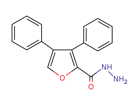2-Furancarboxylic acid, 3,4-diphenyl-, hydrazide