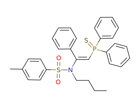 (E)-1-(N-butyl-N-tosylamino)-2-diphenylthiophosphinyl-1-phenylethene
