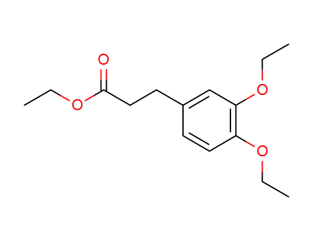 3-(3,4-diethoxyphenyl)propionic acid ethyl ester