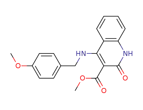 methyl 4-(4-methoxybenzylamino)-2-oxo-1,2-dihydroquinoline-3-carboxylate