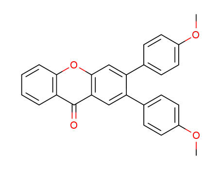 2,3-bis(4-methoxyphenyl)-9H-xanthen-9-one