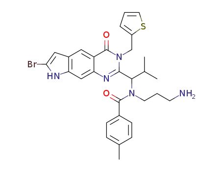 C<sub>30</sub>H<sub>32</sub>BrN<sub>5</sub>O<sub>2</sub>S