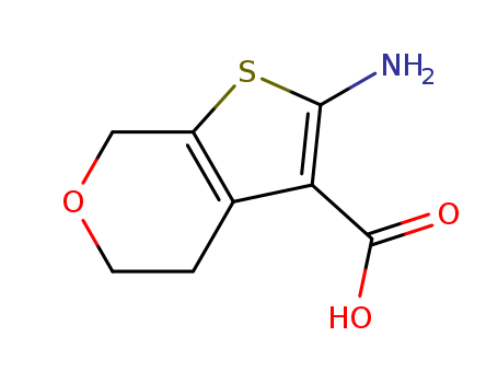 5H-thieno[2,3-c]pyran-3-carboxylic acid, 2-amino-4,7-dihyd