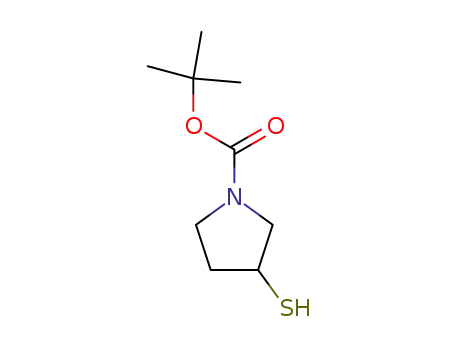 3-메르캅토-피롤리딘-1-카르복실산 tert-부틸 에스테르