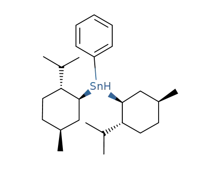 Stannane, bis[(1S,2R,5S)-5-methyl-2-(1-methylethyl)cyclohexyl]phenyl-