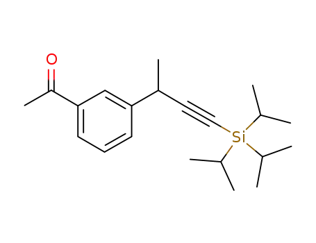 3-(3-acetoxyphenyl)-1-triisopropylsilylbut-1-yne