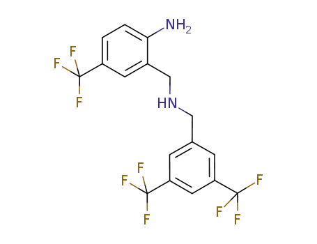 [2-amino-5-(trifluoromethyl)benzyl][3,5-bis(trifluoromethyl)benzyl]amine