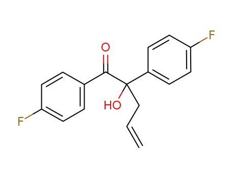 1,2-bis-(4-fluoro-phenyl)-2-hydroxy-pent-4-en-1-one