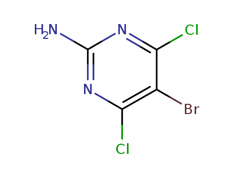 2-Pyrimidinamine,5-bromo-4,6-dichloro-