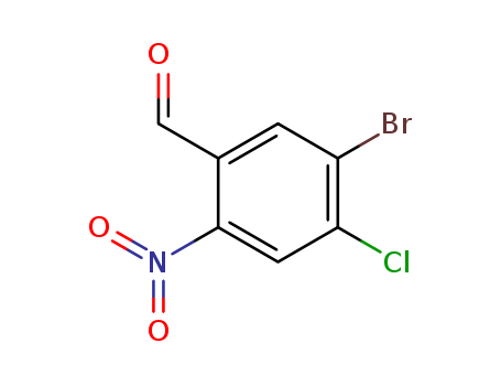 5-BroMo-4-chloro-2-nitro-benzaldehyde