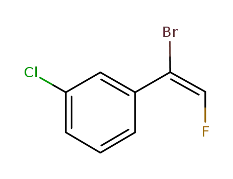 (E)-1-(1-bromo-2-fluorovinyl)-3-chlorobenzene