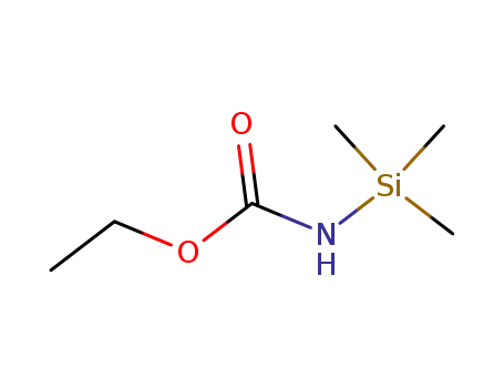 Molecular Structure of 998-86-7 (Carbamic acid, (trimethylsilyl)-, ethyl ester)