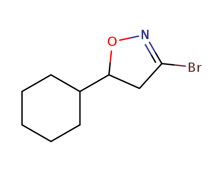 3-Bromo-5-cyclohexyl-4,5-dihydroisoxazole