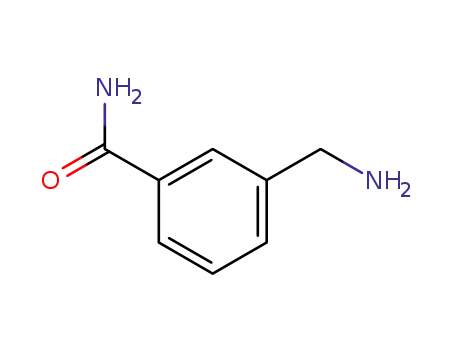 Molecular Structure of 102562-86-7 (3-AMINOMETHYL-BENZAMIDE)