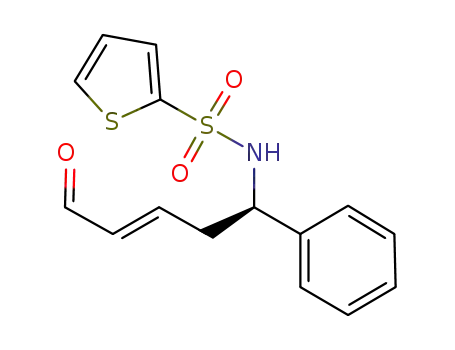 (5R,2E)-5-phenyl-5-(2-thienylsulfonyl)amino-2-pentenal