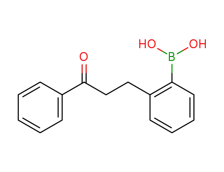2-(3-oxo-3-phenyl-propyl)-phenyl boronic acid