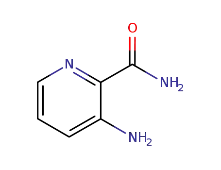 Molecular Structure of 50608-99-6 (3-AMINO-PYRIDINE-2-CARBOXYLIC ACID AMIDE)