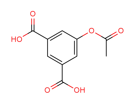 Molecular Structure of 90466-78-7 (1,3-Benzenedicarboxylic acid, 5-(acetyloxy)-)