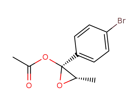 (2S,3S)-2-(4-bromophenyl)-3-methyloxiran-2-yl acetate